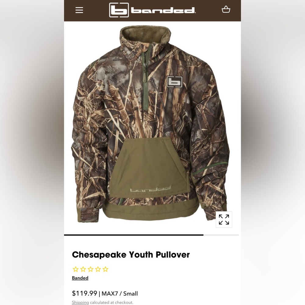 Banded Youth Pullover